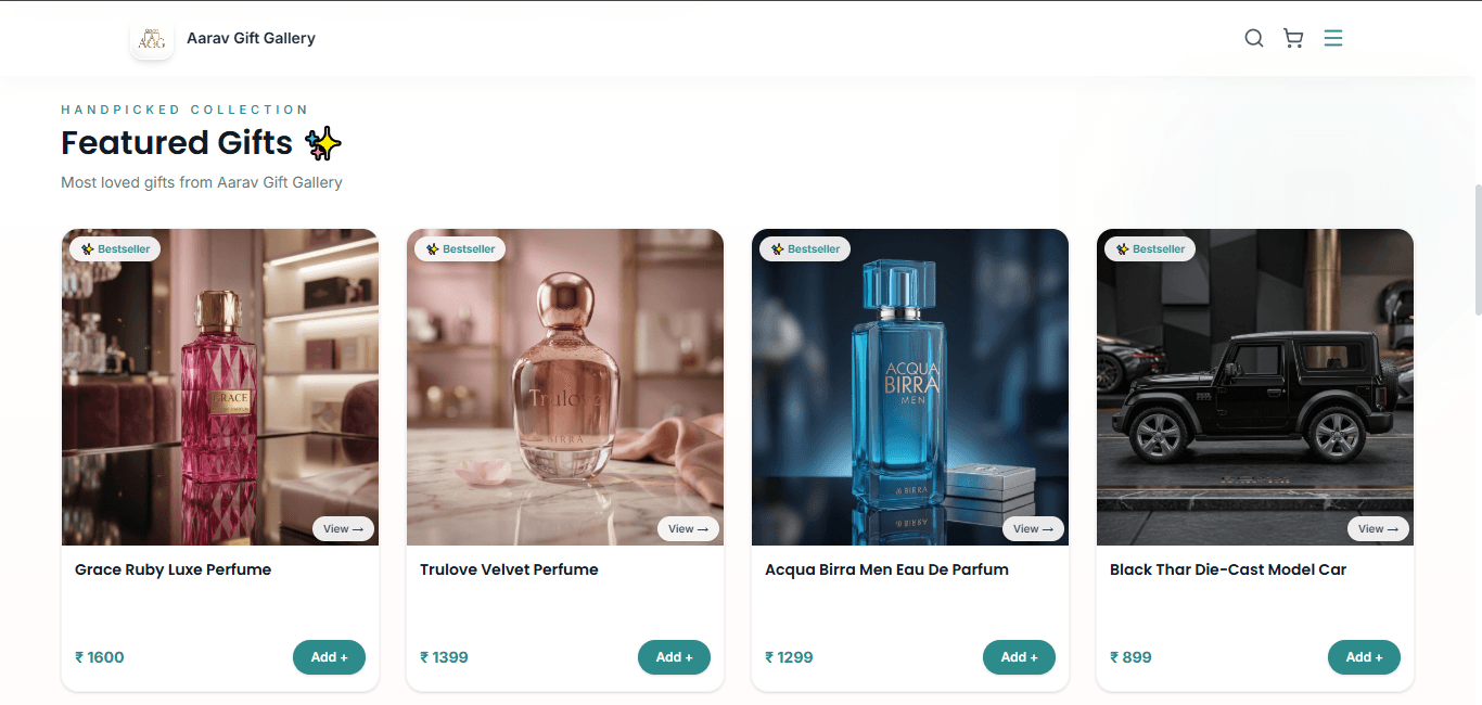 Aarav Gift Gallery