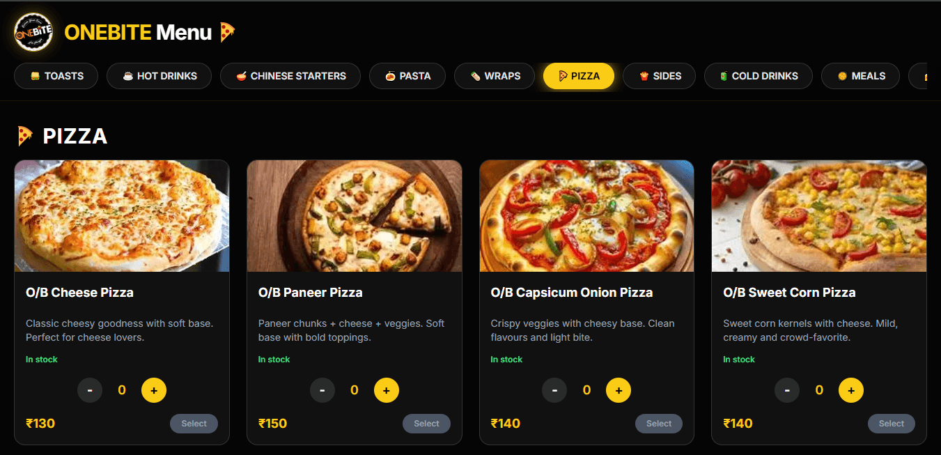 OneBite QR